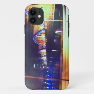 Capa Para iPhone Da Case-Mate 🌌 🌉 🌙 Psicodélica, Fabulosa paisagem noturna de