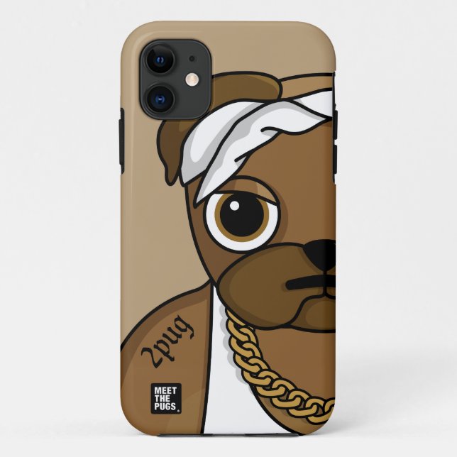 CAPA PARA iPhone DA Case-Mate PUG 2 (Verso)