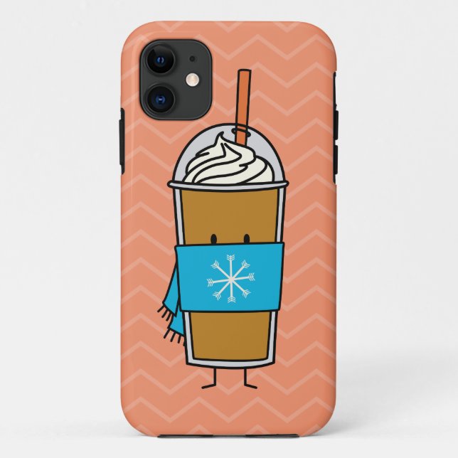 Capa Para iPhone Da Case-Mate Pumpkin Spice Café latino bebe canela de canela (Verso)