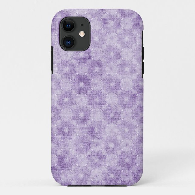 Capa Para iPhone Da Case-Mate Purple Floral (Verso)