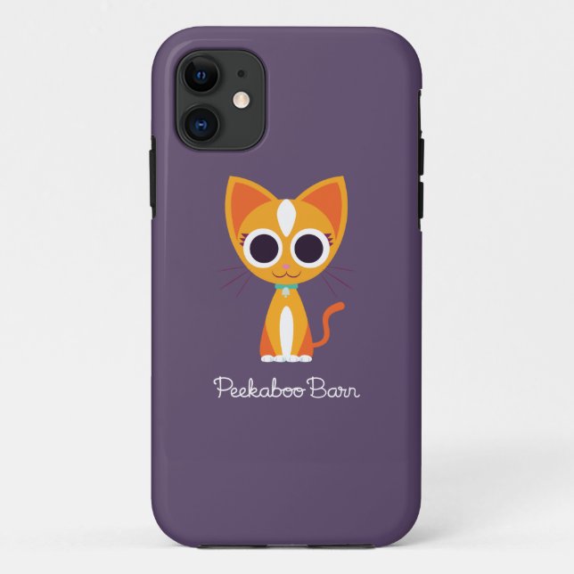 Capa Para iPhone Da Case-Mate Purrl o gato (Verso)