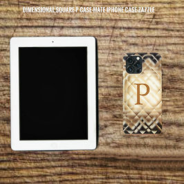 Capa Para iPhone Da Case-Mate Quadrado Dimensional-P