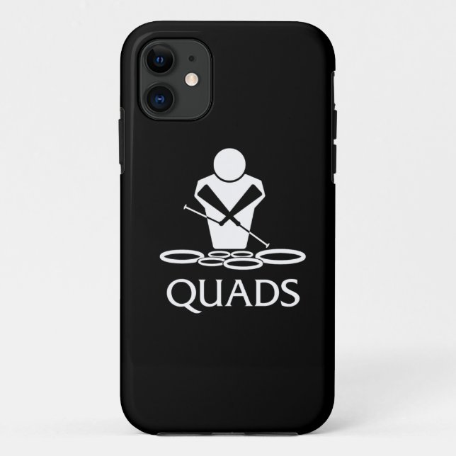 Capa Para iPhone Da Case-Mate Quads - Tenors - Squints - Drumline - iPhone 5 (Verso)