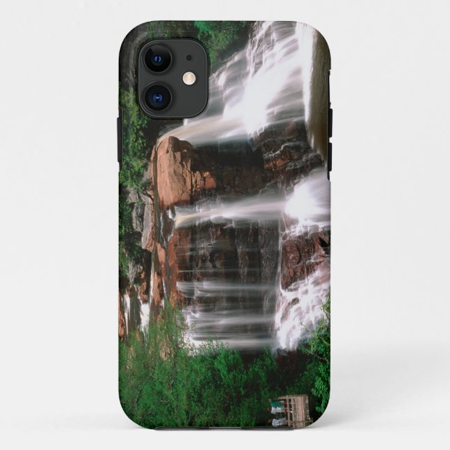 Capa Para iPhone Da Case-Mate Quedas de Blackwater, Virgínia Ocidental, cênico, (Verso)