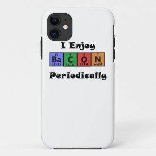 Capa Para iPhone Da Case-Mate Química da ciência do bacon da mesa periódica