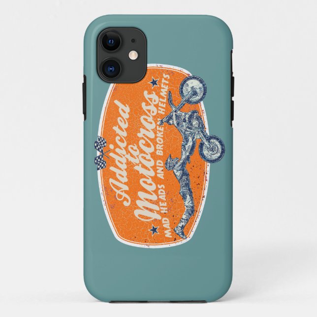 Capa Para iPhone Da Case-Mate Raça de Moto (Verso)