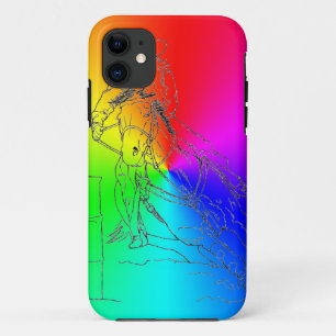 Capa Para iPhone Da Case-Mate Rainbow Barrel Racer II - Caso do iPhone 5/5S