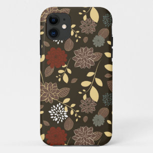 Capa Para iPhone Da Case-Mate Ramos bonitos das folhas das flores