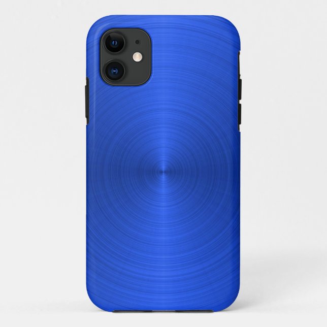Capa Para iPhone Da Case-Mate Real Azul Metálico (Verso)