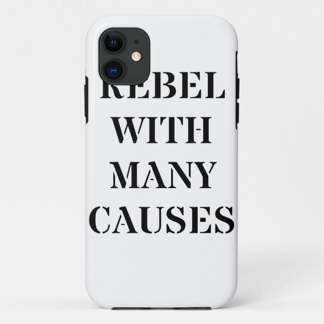 Capa Para iPhone Da Case-Mate Rebel com muitas causas (Verso)
