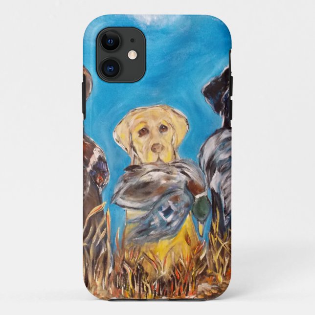 CAPA PARA iPhone DA Case-Mate RECUPERADORES DE LABRADOR (Verso)