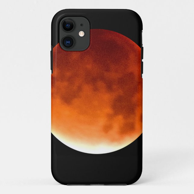Capa Para iPhone Da Case-Mate Red Moon Risiing (Verso)
