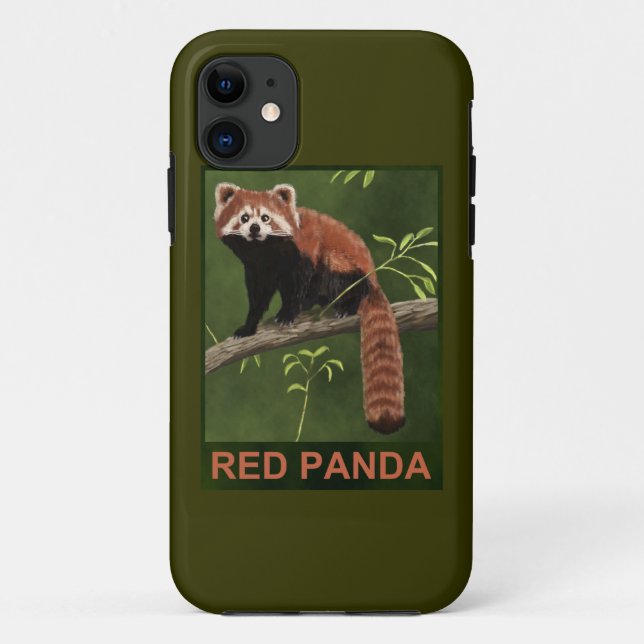 Capa Para iPhone Da Case-Mate Red Panda (Verso)