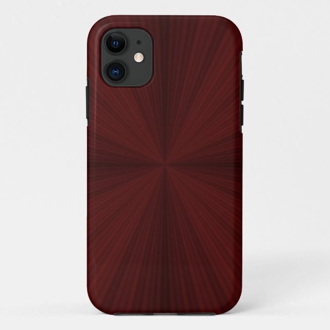 Capa Para iPhone Da Case-Mate Red Rays Quartered iPhone 5 Case (Verso)