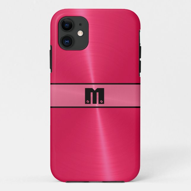 Capa Para iPhone Da Case-Mate Red Shinless Steel Metal 8 (Verso)