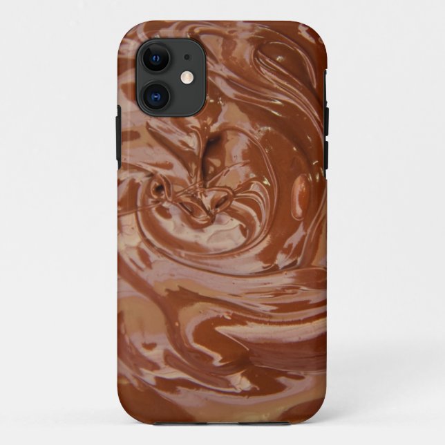 Capa Para iPhone Da Case-Mate Redemoinhos do chocolate (Verso)
