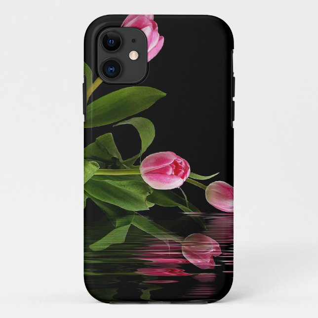 Capa Para iPhone Da Case-Mate Reflexo do Tulipa (Verso)