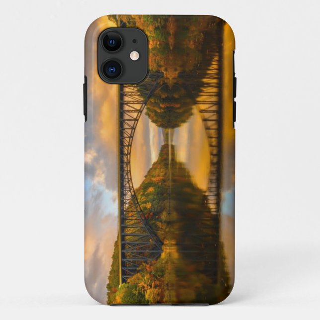 Capa Para iPhone Da Case-Mate Rei francês Ponte na queda (Verso)