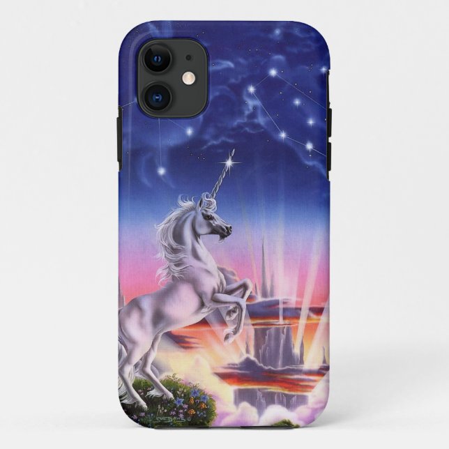 Capa Para iPhone Da Case-Mate Reino mágico do unicórnio (Verso)
