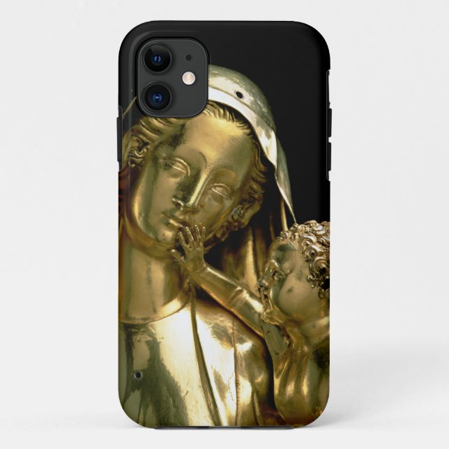 Capa Para iPhone Da Case-Mate Relicário do Virgin do d'Evreux de Jeanne, 1339 ( (Verso)