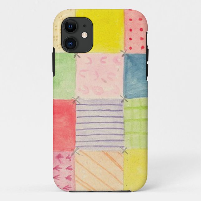 Capa Para iPhone Da Case-Mate Remendo de Aquarela  (Verso)