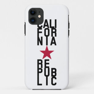 Capa Para iPhone Da Case-Mate República original de Califórnia do design de