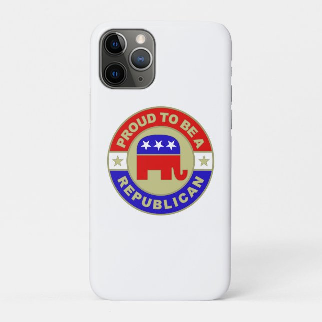 Capa Para iPhone Da Case-Mate Republicano orgulhoso (Verso)