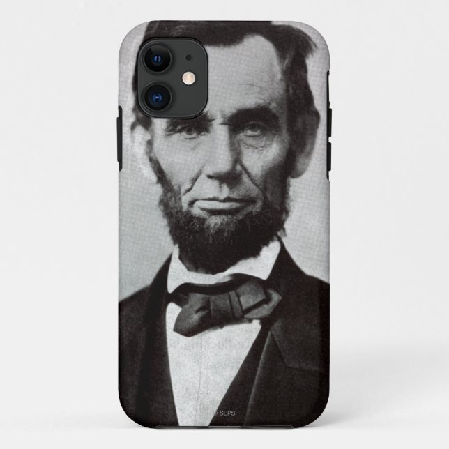 Capa Para iPhone Da Case-Mate Retrato de Abe Lincoln 2 (Verso)