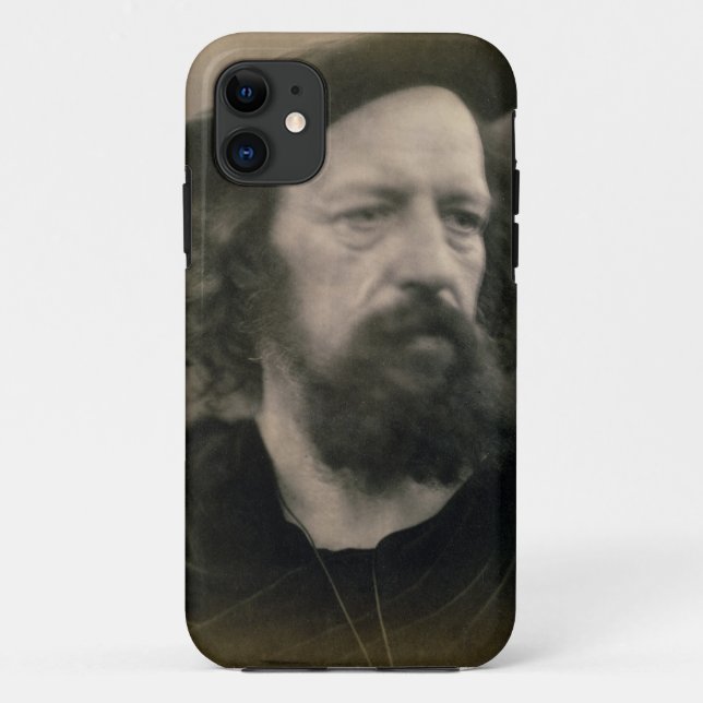 Capa Para iPhone Da Case-Mate Retrato de Alfred, senhor Tennyson (1809-92) (Verso)