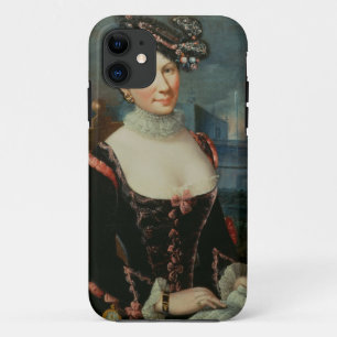 Capa Para iPhone Da Case-Mate Retrato de uma mulher que guardara uma contagem