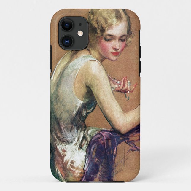 Capa Para iPhone Da Case-Mate Retrato Pastel (Verso)