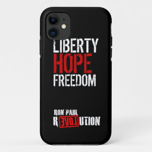 Capa Para iPhone Da Case-Mate Revolução de Ron Paul - liberdade, esperança,