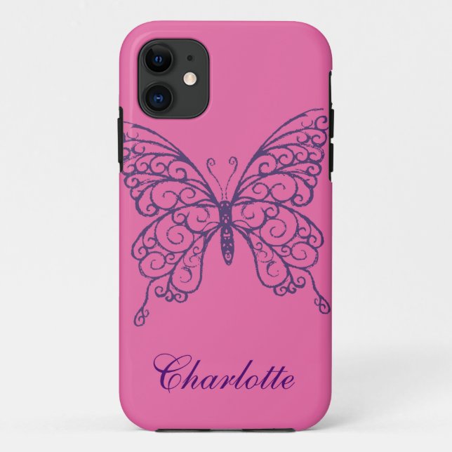 Capa Para iPhone Da Case-Mate Rico Butterfly iPhone 5Case-MateLowAli (Verso)