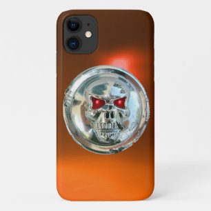 Capa Para iPhone Da Case-Mate RIDERS DE CRÂNIO MONOGRAMA laranja