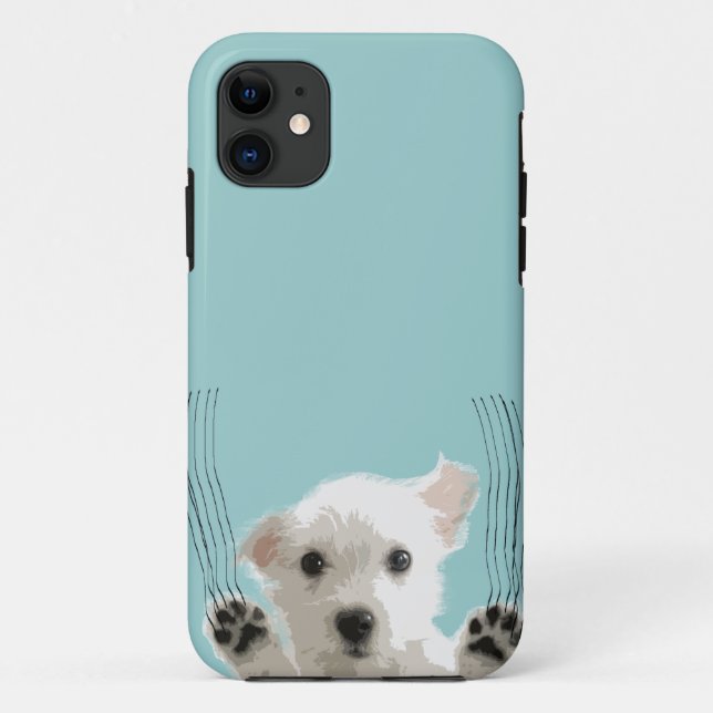 Capa Para iPhone Da Case-Mate Risco bonito do cão (Verso)