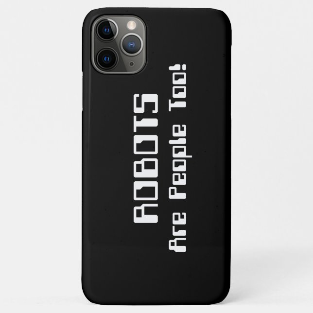 Capa Para iPhone Da Case-Mate ROBÔS Também São Pessoas! (Verso)