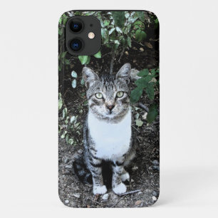 CAPA PARA iPhone DA Case-Mate RONINA DE GATO NEGRO E BRANCO TURCO