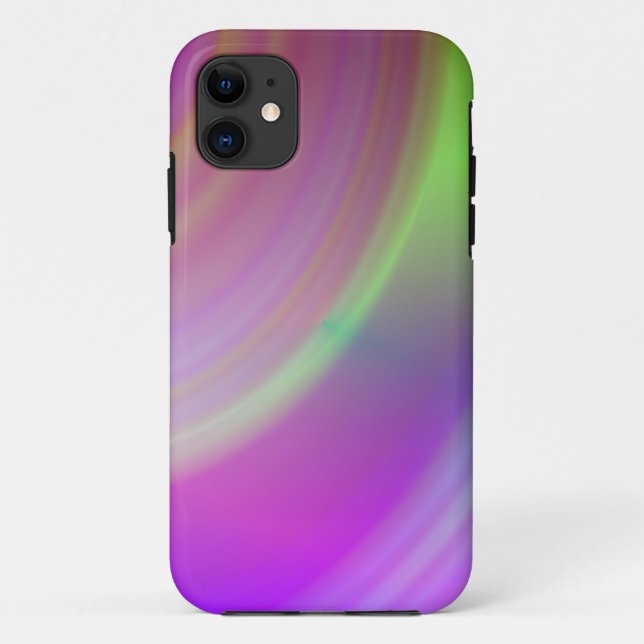 Capa Para iPhone Da Case-Mate rosa claro e verde (Verso)