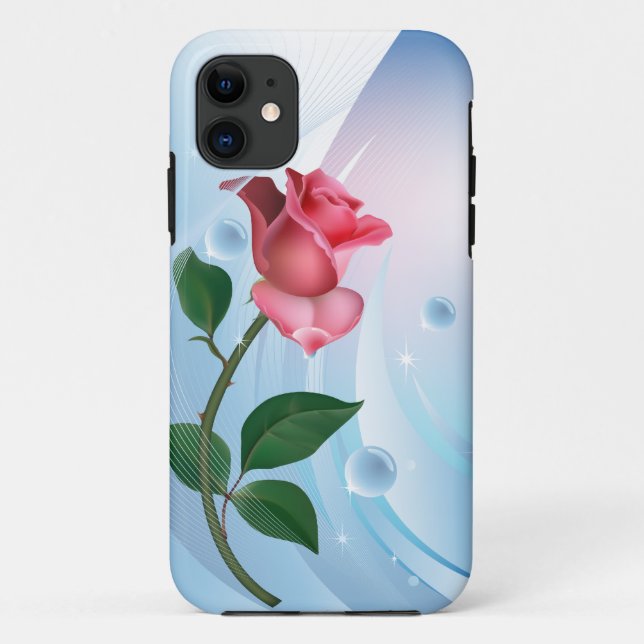 Capa Para iPhone Da Case-Mate Rosa e Gotas (Verso)