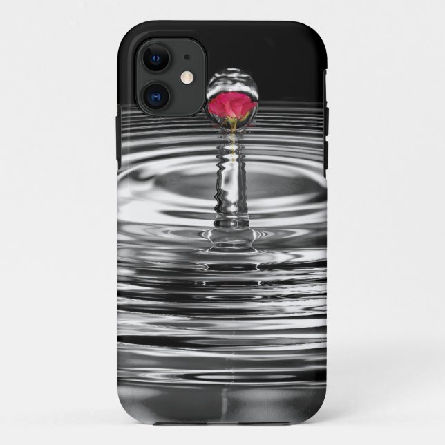 Capa Para iPhone Da Case-Mate Rosa in Droplet (Verso)