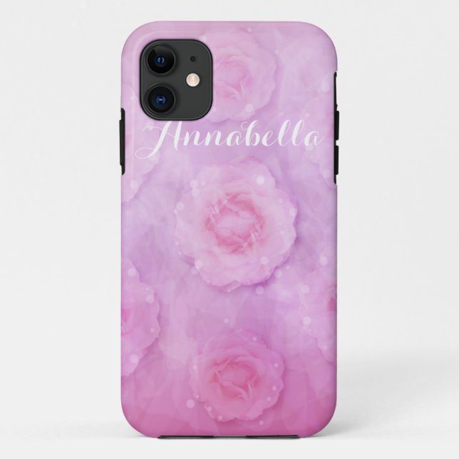 Capa Para iPhone Da Case-Mate Rosas de Aquarela (Verso)