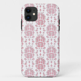 Capa Para iPhone Da Case-Mate Rosas Rosas Estilo Floral Padrão Damasco