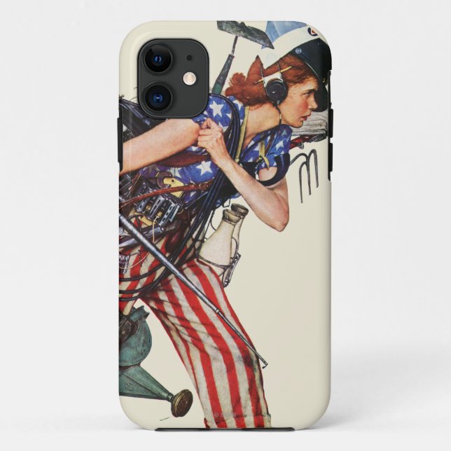 Capa Para iPhone Da Case-Mate Rosie ao salvamento (Verso)