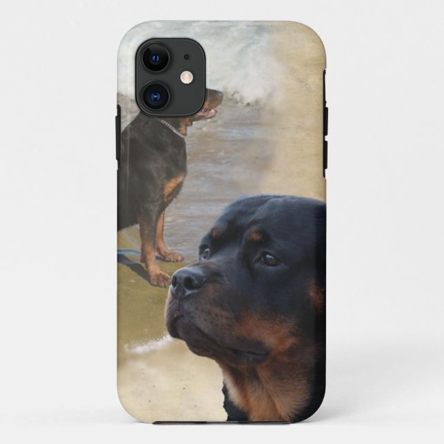 Capa Para iPhone Da Case-Mate Rottweiler (Verso)