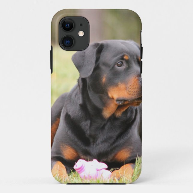 Capa Para iPhone Da Case-Mate Rottweiler (Verso)
