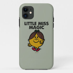 Capa Para iPhone Da Case-Mate Rotulação preta pequena da senhorita Mágica  