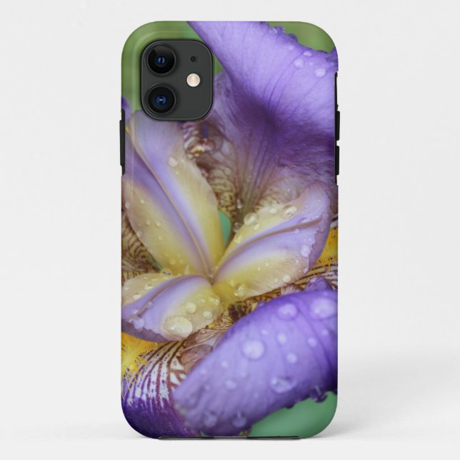 Capa Para iPhone Da Case-Mate Roxo Iris (Iris Germanica) (Verso)