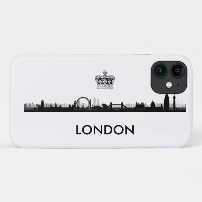 Capa Para iPhone Da Case-Mate Royal Crown London Skyline (Verso (horizontal))