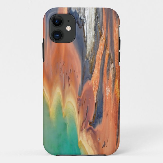 Capa Para iPhone Da Case-Mate Runoff prismático grande do primavera (Verso)