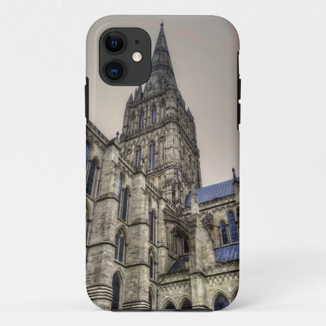 Capa Para iPhone Da Case-Mate Salisbury Cathedral & Spire Wiltshire Inglaterra (Verso)